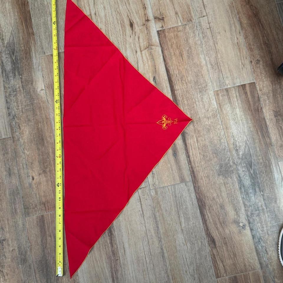 Red Bsa Boy Scout Neckerchief Fa83 2