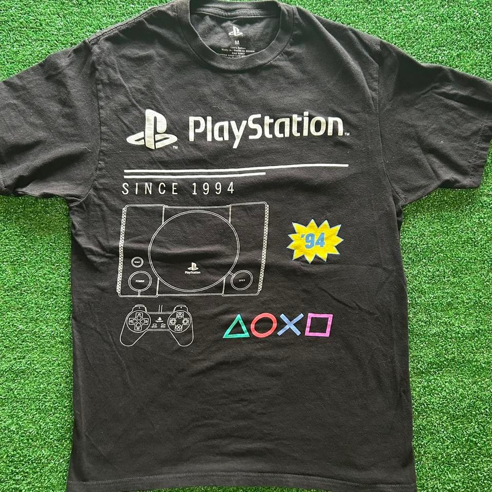 Black Playstation T Shirt Sizem 2