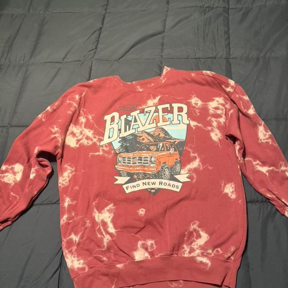 Chevrolet Blazer Maroon Sweatshirt Size 2