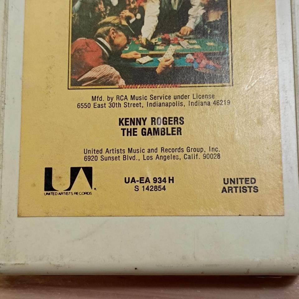 Vintage Kenny Rogers The Gambler 0665 3