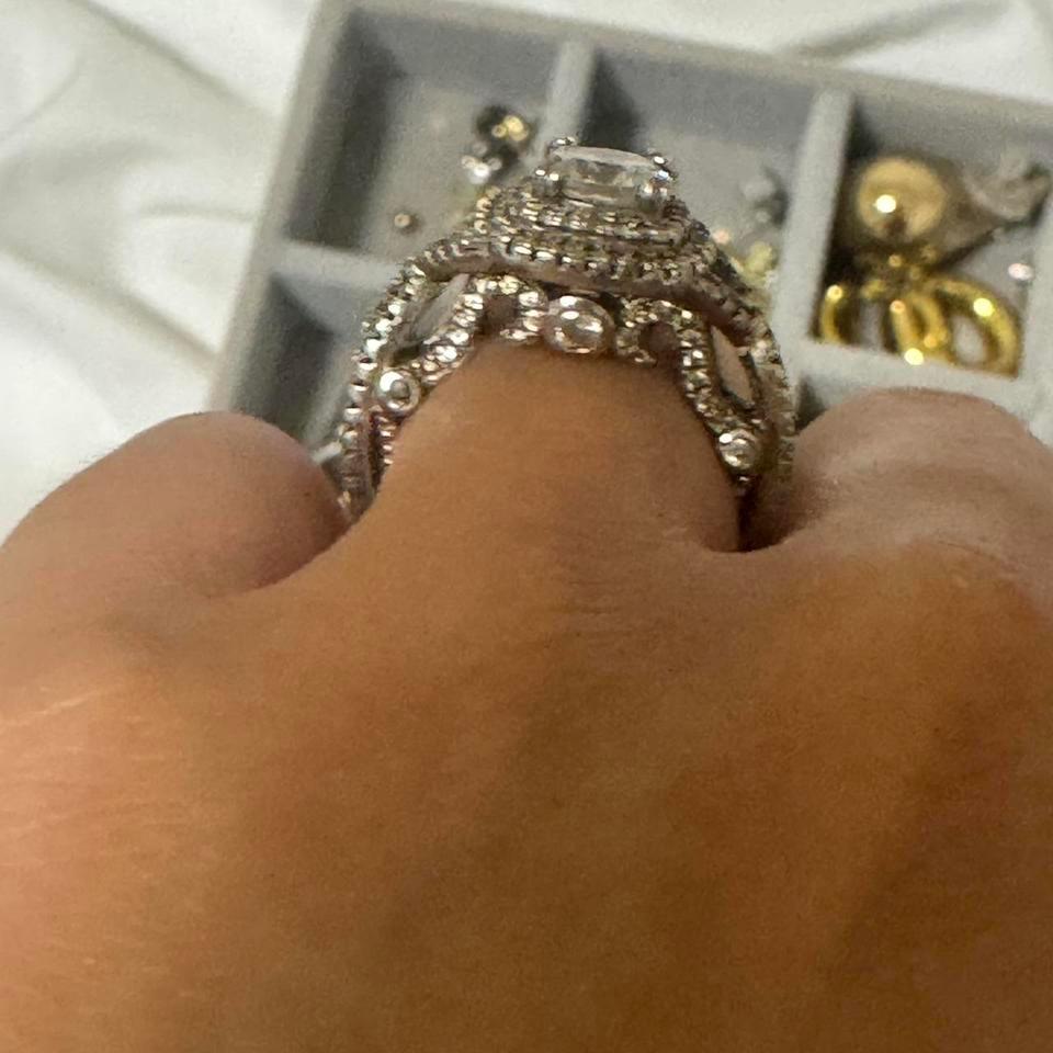 Silver Diamond Ring Jewellery Ring 2