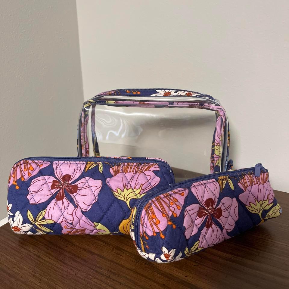 Vera Bradley 3 Piece Cosmetic B55f