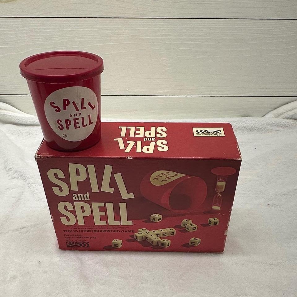 Parker Brothers Spill And Spell Eb79 7