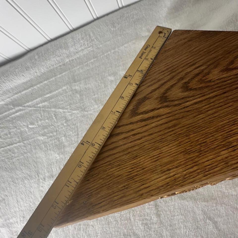Unbranded Corner Wall Shelf Brown Eeea 3