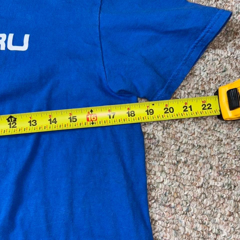 Blue Subaru Streetwear Tee No 73b4 2