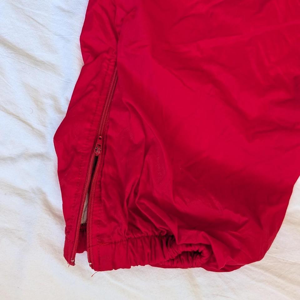 Red Vintage 90s Bike Windbreaker C390 2