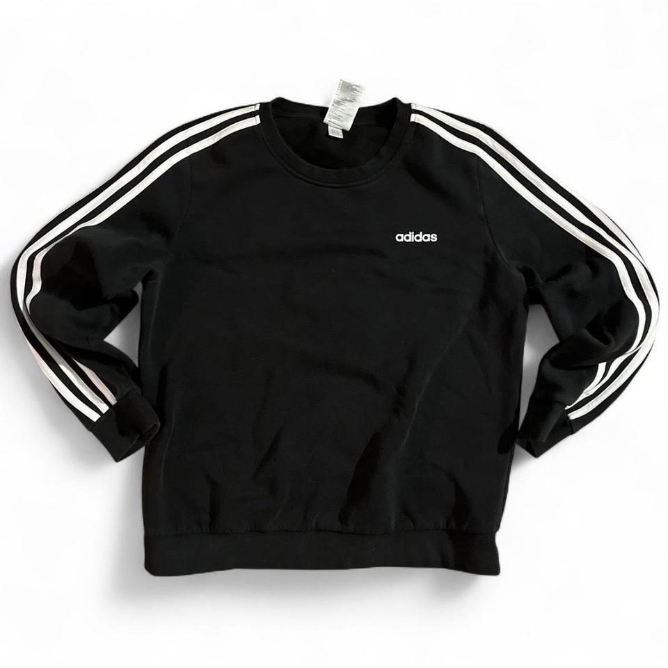 Adidas Black Crewneck Sweatshirt With Bf13