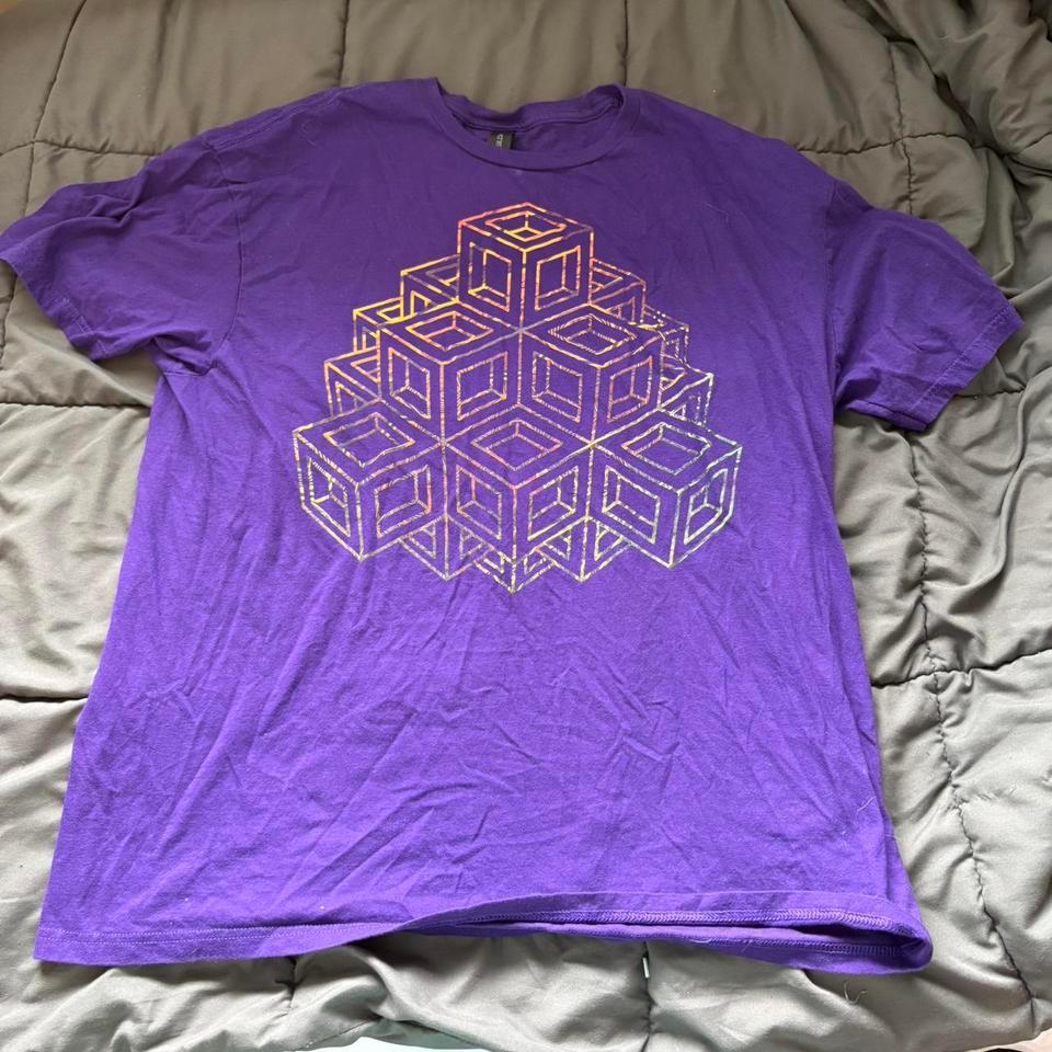 Purple Unisex Xl T Shirt With D63e