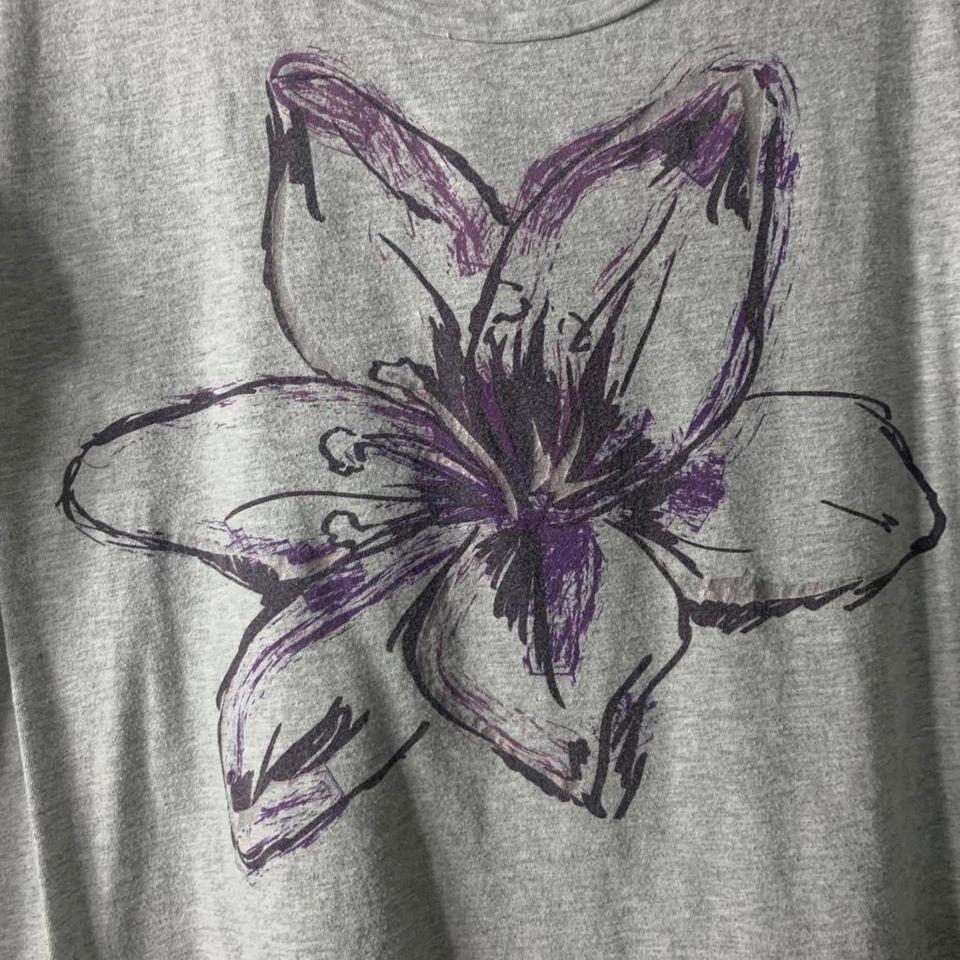Faded Glory Grey Purple 2