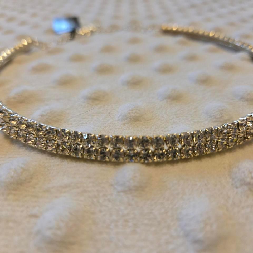 Swarovski Crystal Choker Necklace Glamour D62d 2