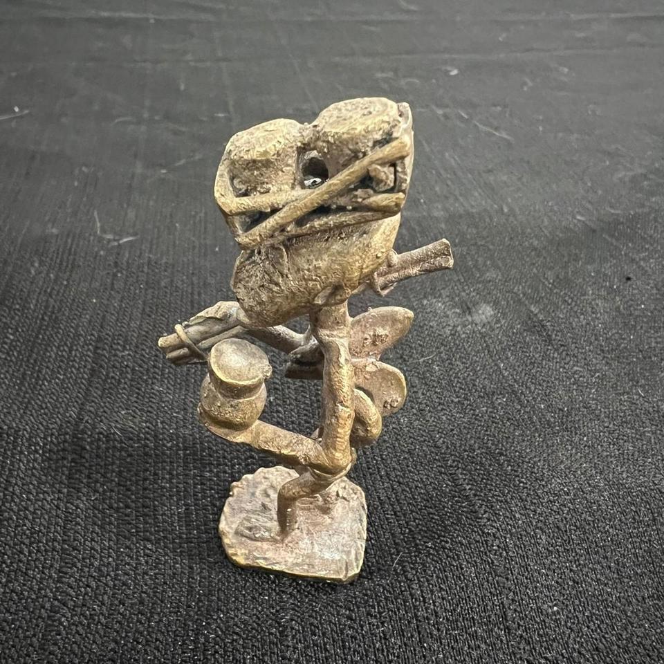 Vintage West African Bronze Brass F931 4