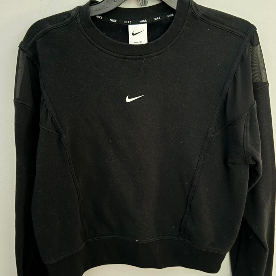 Nike Black Crewneck Sweatshirt With A84e