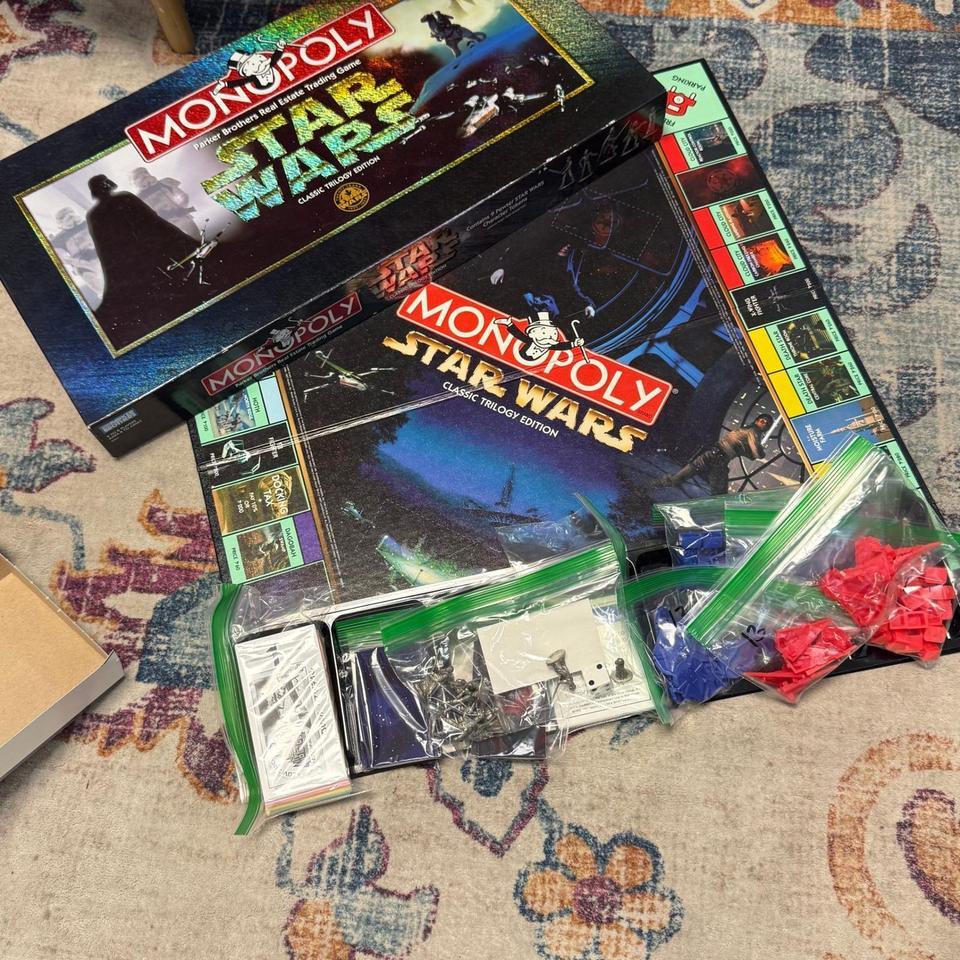 Star Wars Monopoly Classic Trilogy 867f 2