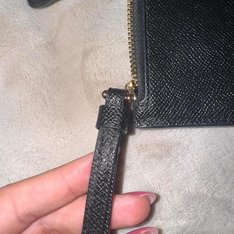 Coach Black Leather Phone Wallet 7
