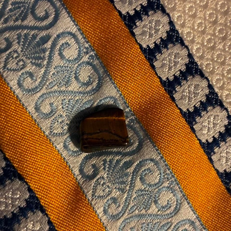 Tiger Eye Tie Pin Small A2c1 6