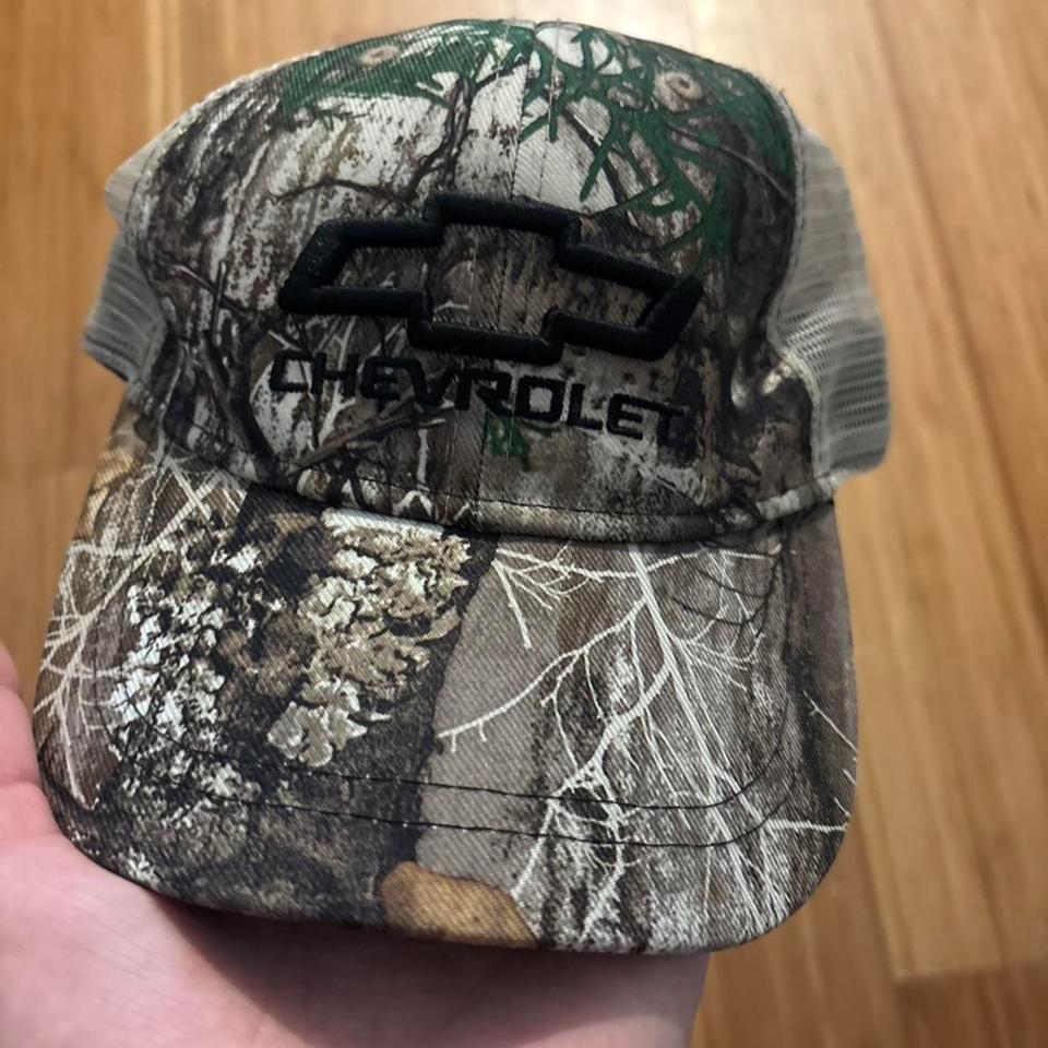 Chevrolet Realtree Camo Trucker Hat 741c
