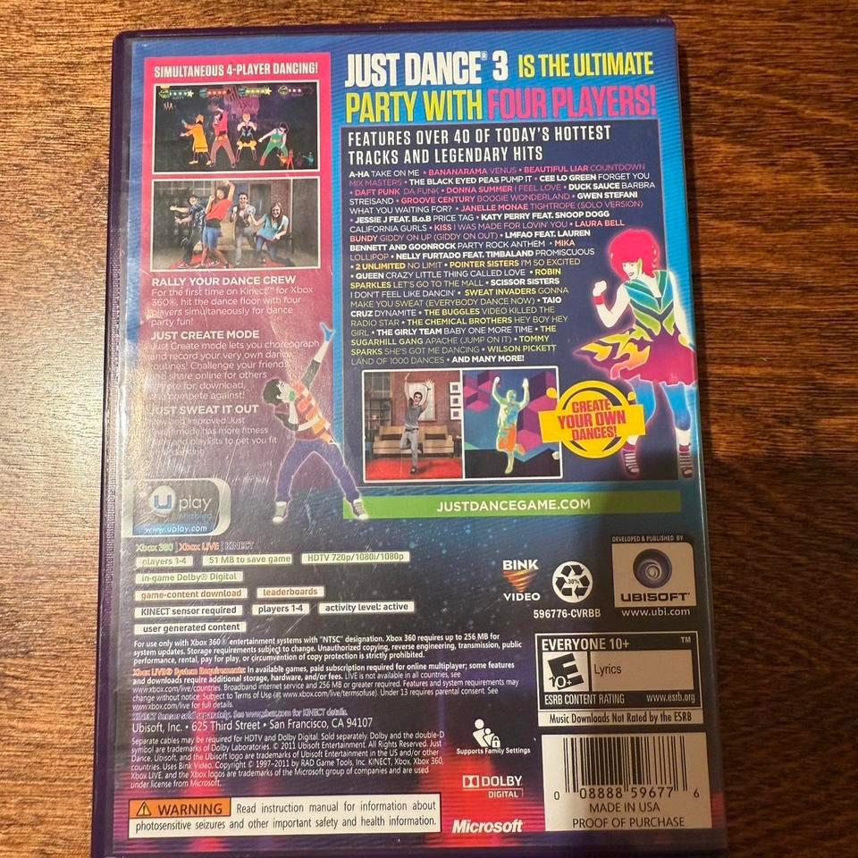 Just Dance Game Brand New 2