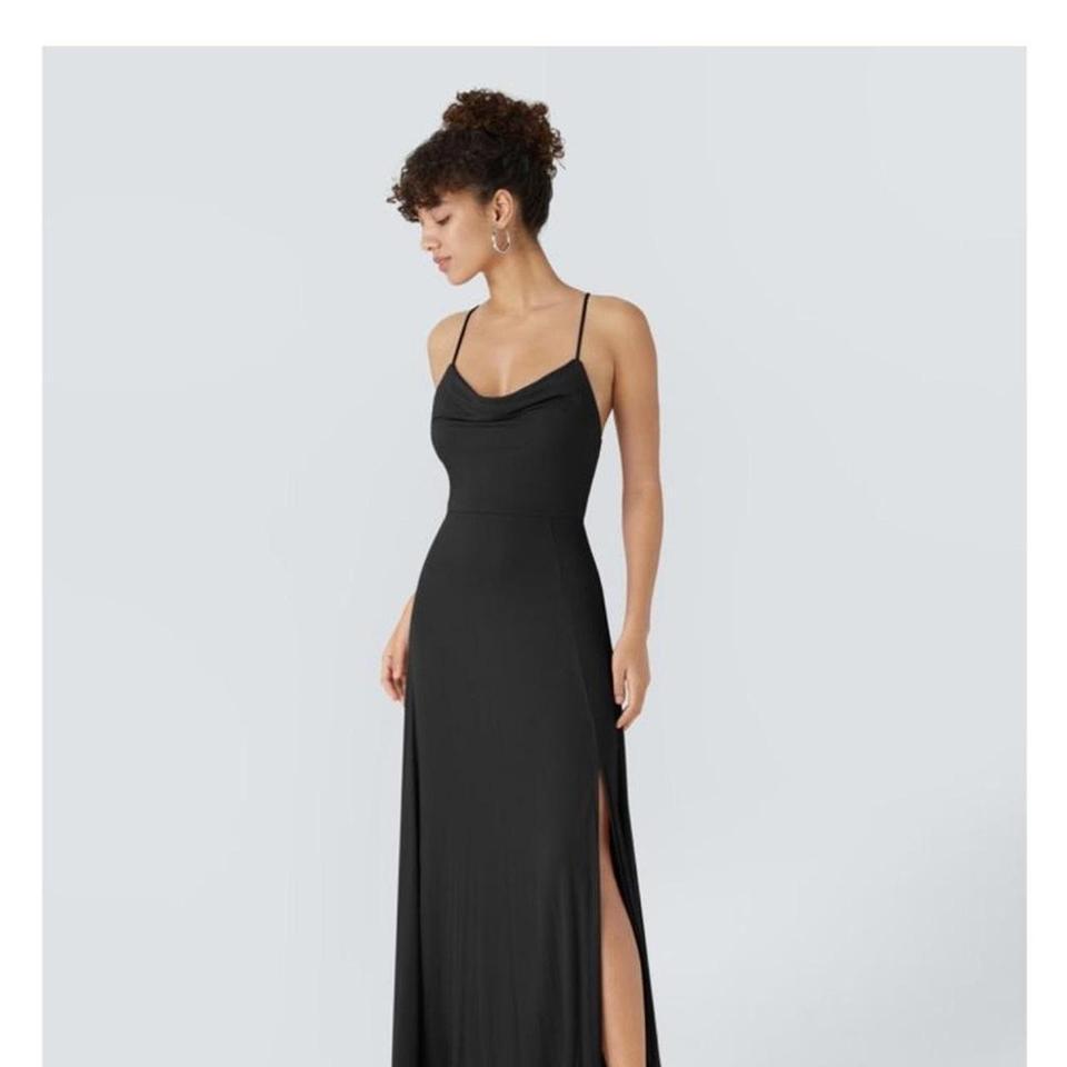 This Elegant Black Midi Dress 0ffa