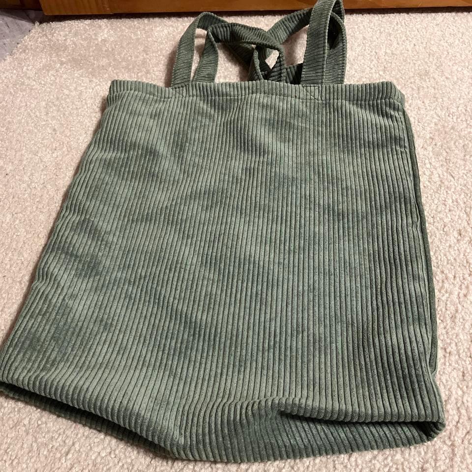 Delamere Green Corduroy Tote Bag A8b1 4