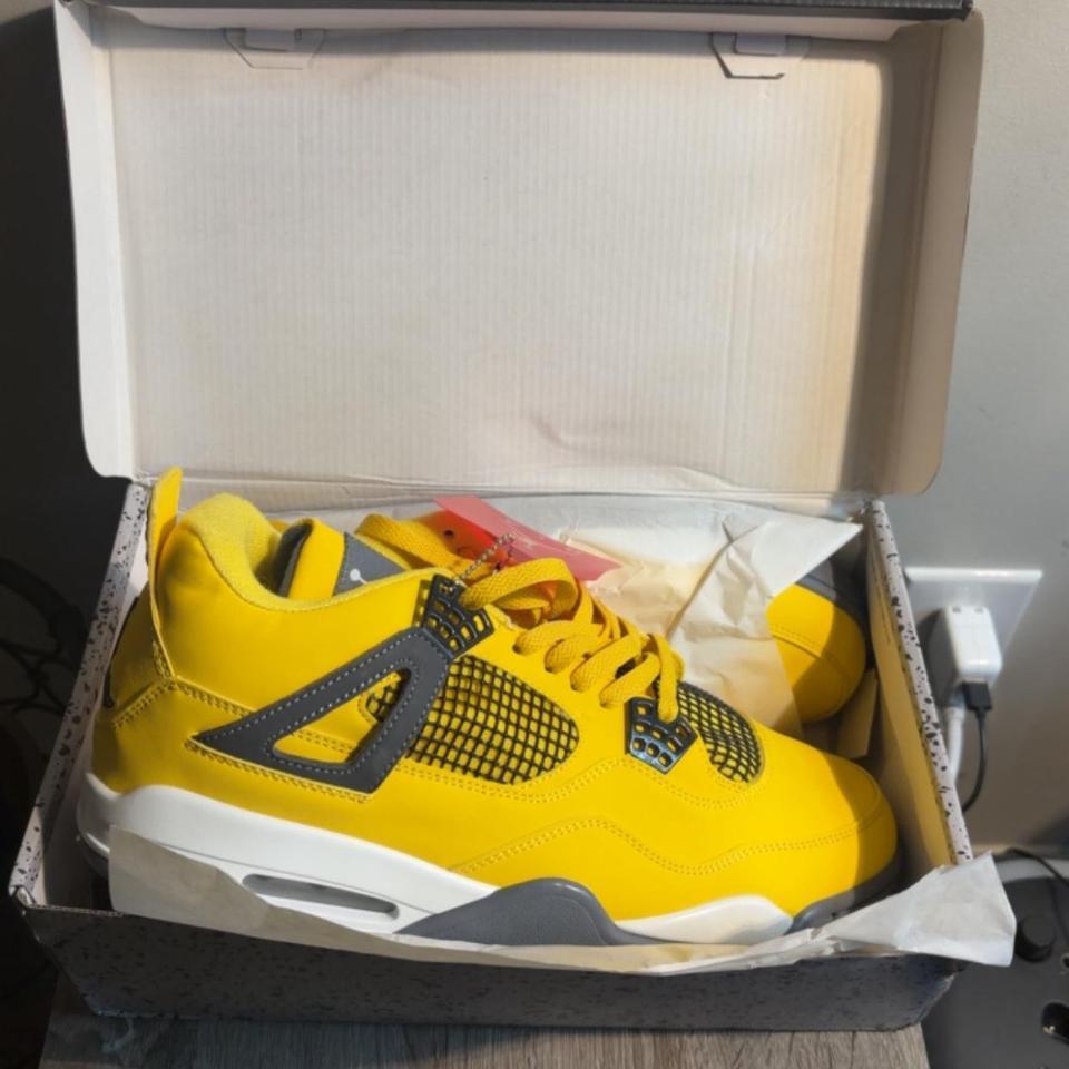 Jordan 4 Lightning Sneakers Jordan F55d 6