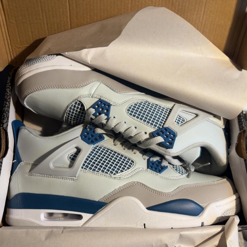 Jordan 4 Military Blue Sneakers Af35