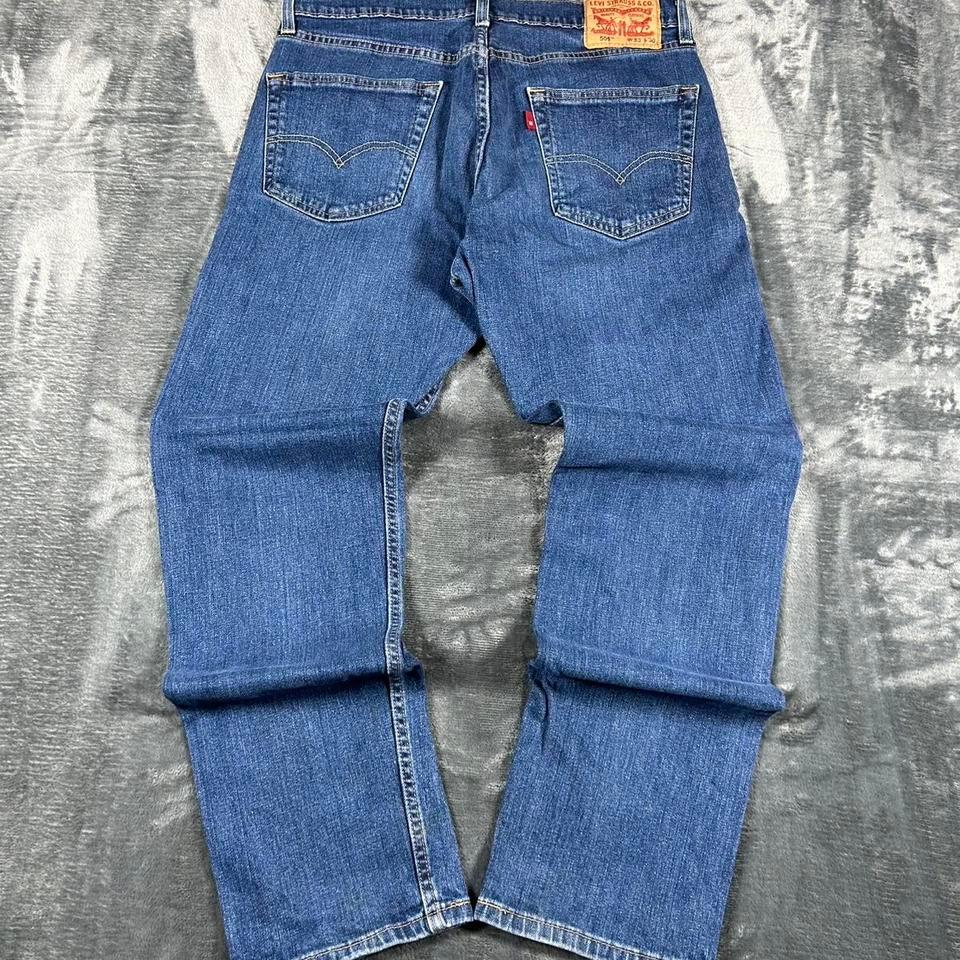 Y2k Levis 505 Blue Washed D724