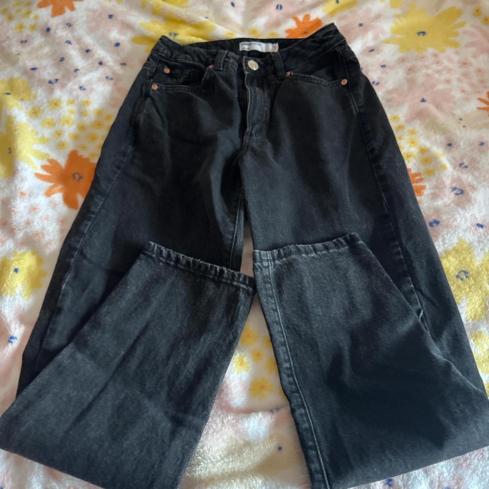 Garage Black High Waisted Mom Jeans 458e