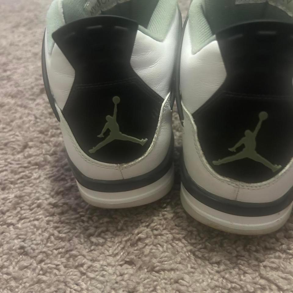 Jordan 4 Green And White Facf 6