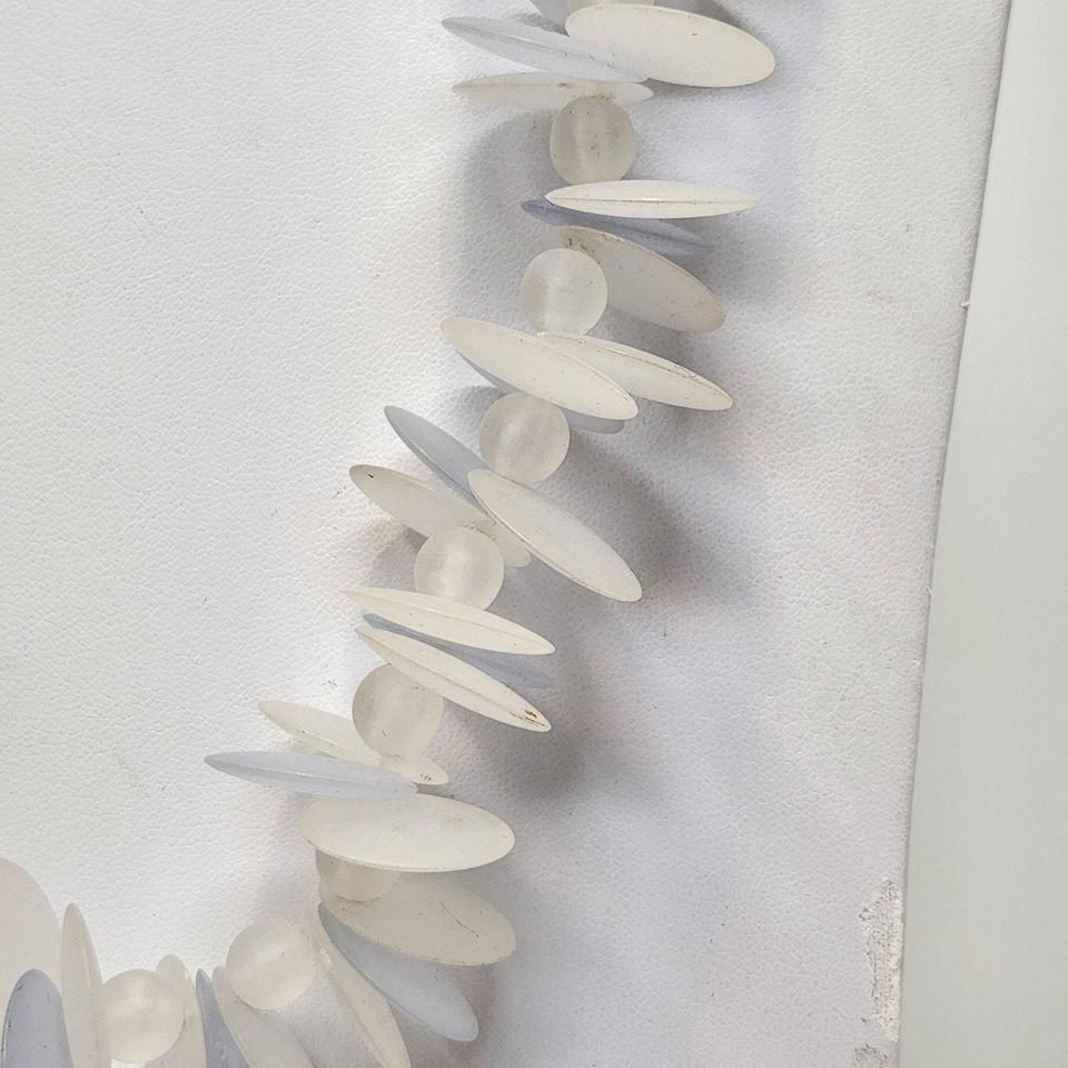Frosted Clear And Blue Plastic 2