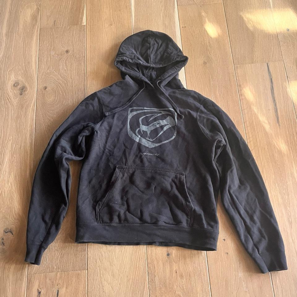Black Long Sleeve Hoodie With Aeb7