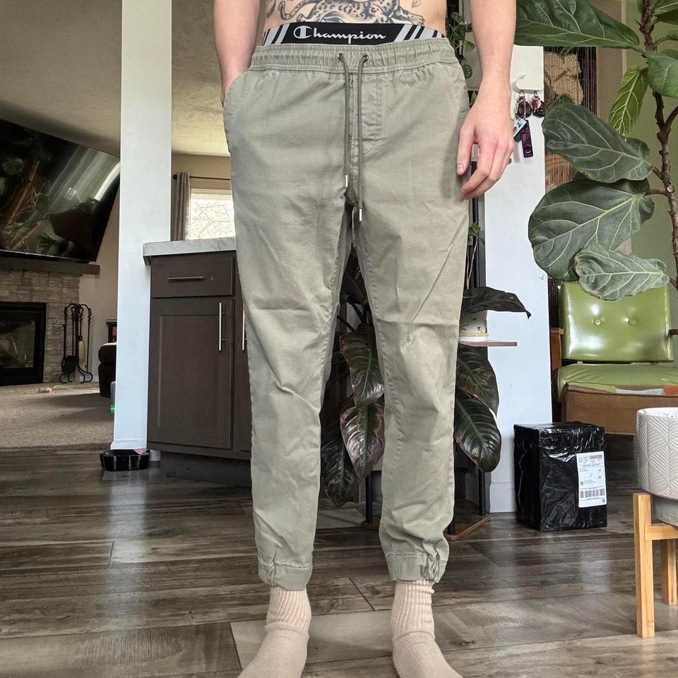 Olive Green Banana Republic Joggers