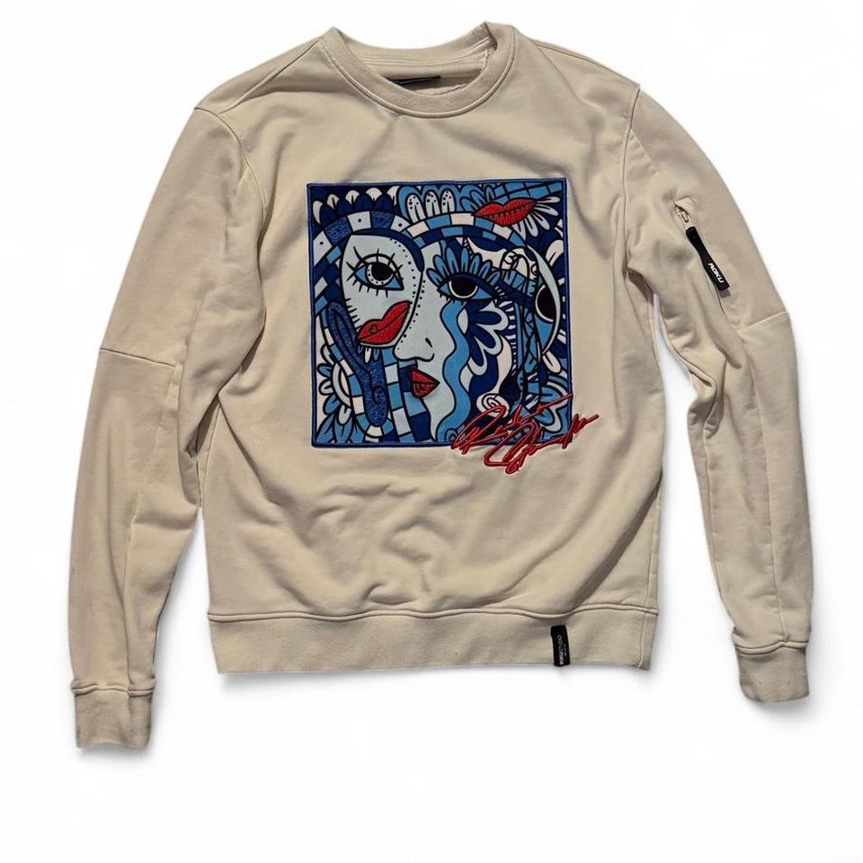 Roku Studio Cream Crewneck