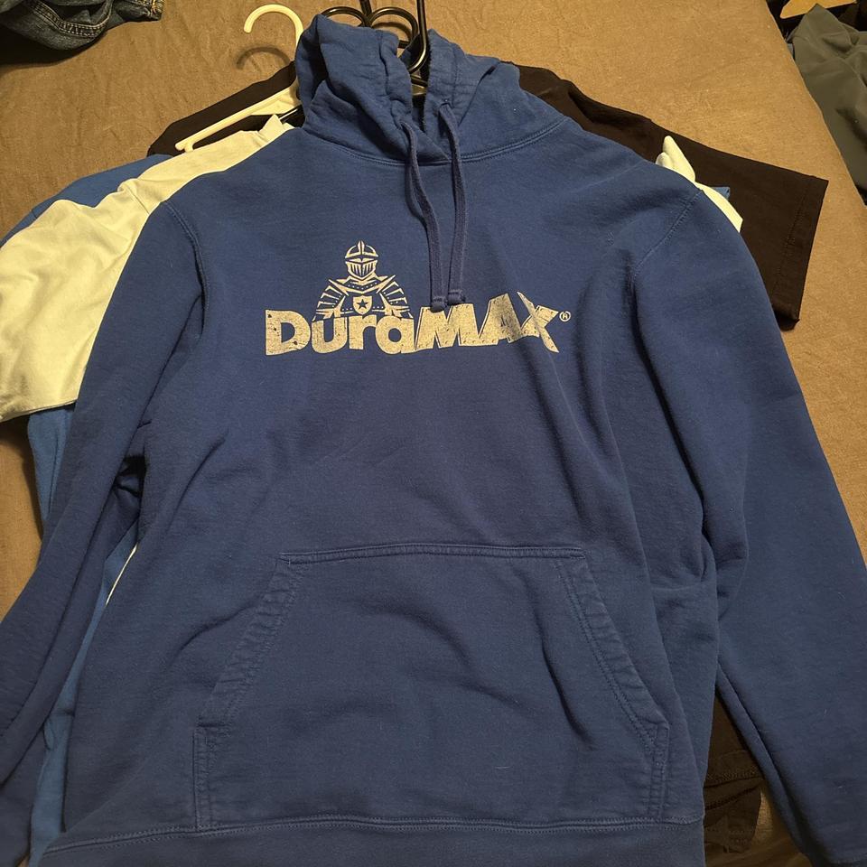 Blue Drydene Duramax Hoodie Size 2b7c