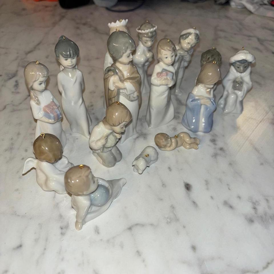 Rare Lladro Nativity Scene Figurines Ce4d 6