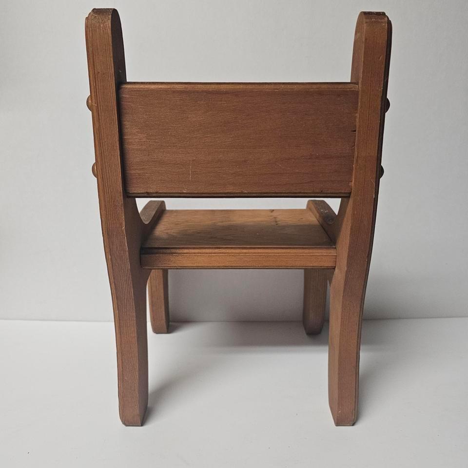 Handmade Wooden Chair 12 Tall 3