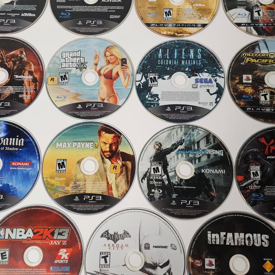 Lot Of 23 Loose Playstation 3