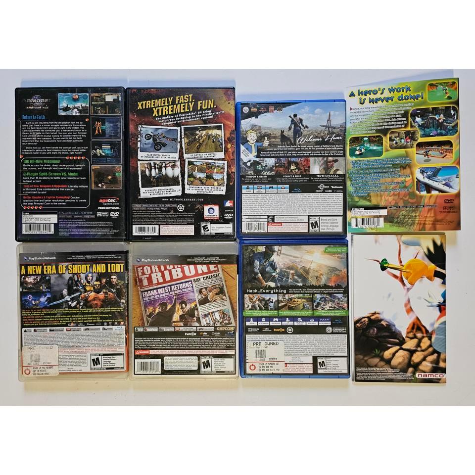 Lot Of 9 Games And 2