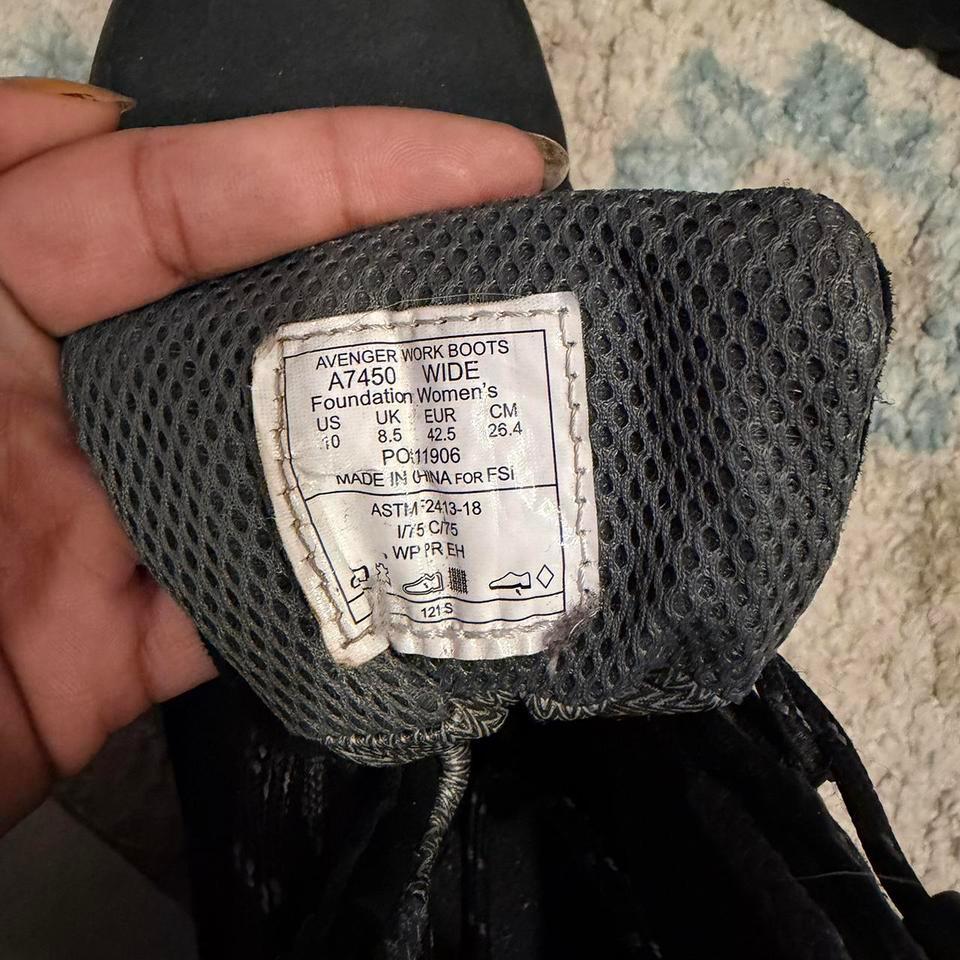 Black Avenger Steal Toe Amazon 4