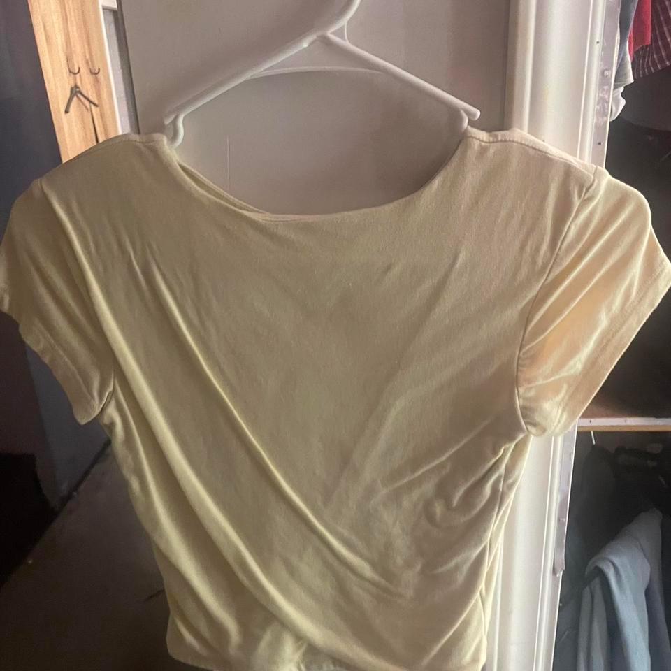Pink Rose Pastel Yellow Shirt 9f63