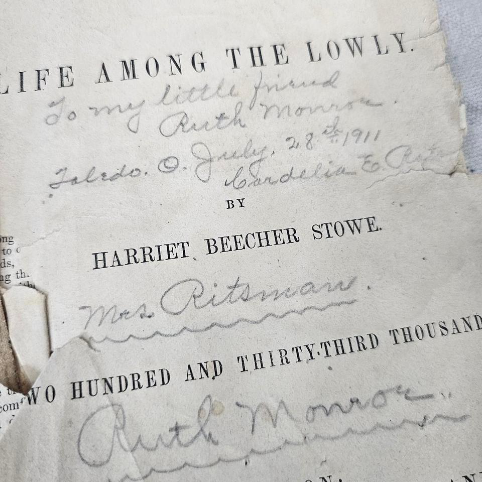 1852 Uncle Toms Cabin By 5