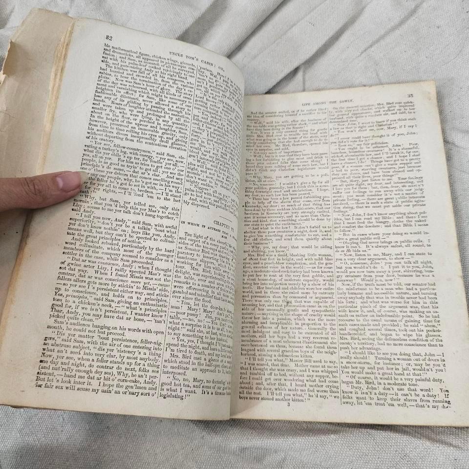 1852 Uncle Toms Cabin By 7