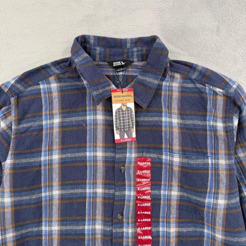 Eddie Bauer Mens Flannel Shirt 110b 3
