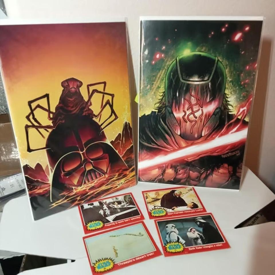 Lot Of Two Marvel Star