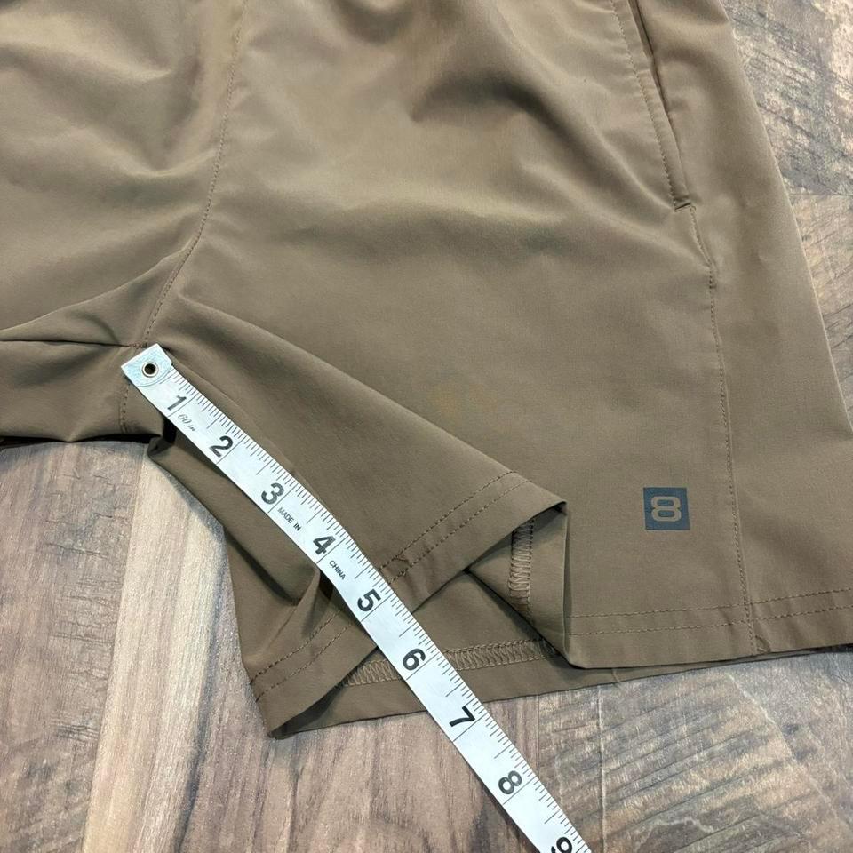 Vintage Y2k Athletic Shorts Tan 807f 4