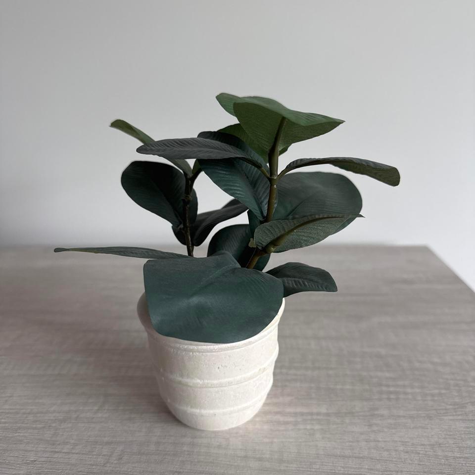 Two Faux Decorative Plant In 157a 4