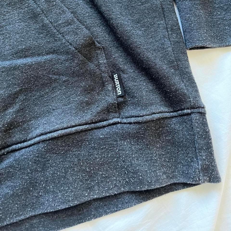 Burton Black Hoodie With Grey 4