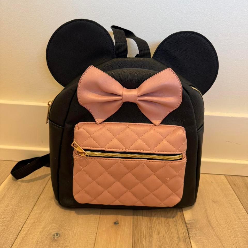 Black And Pink Minnie Mouse 2bed