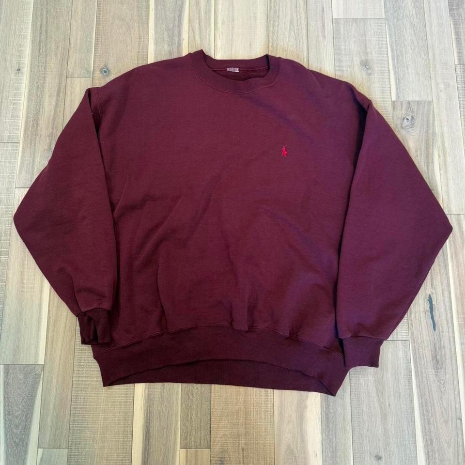Burgundy Polo Ralph Lauren Crewneck 4514