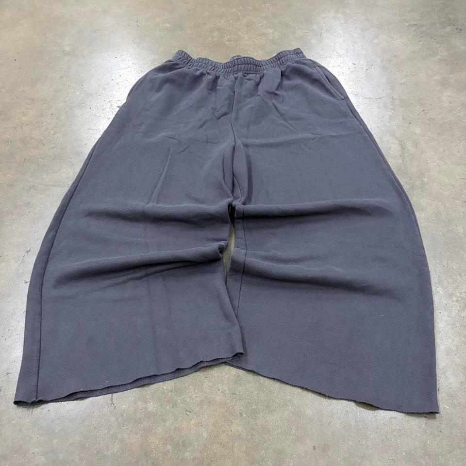 Smoke Grey Wide Leg Sweatpants 5e4e