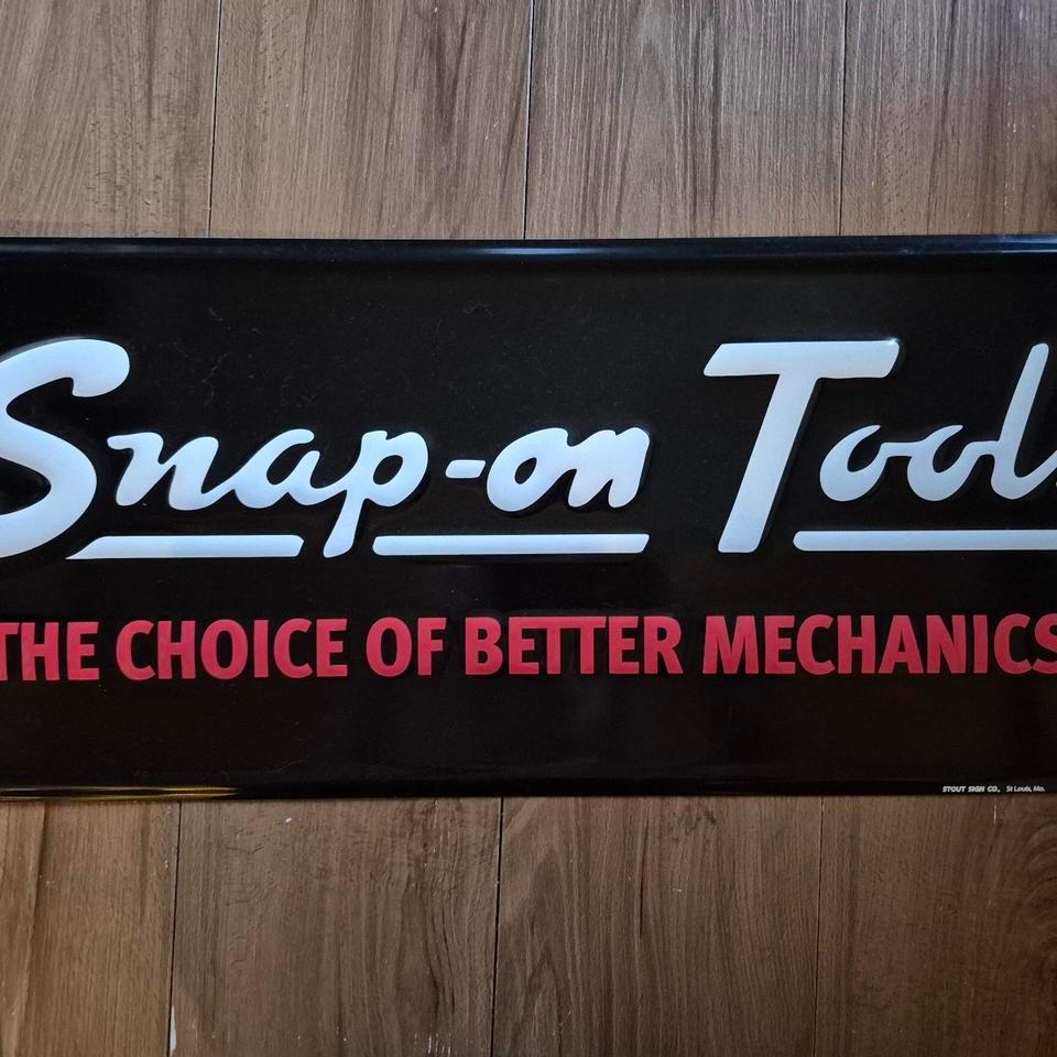 Snap On Metal Sign Brand New 9944